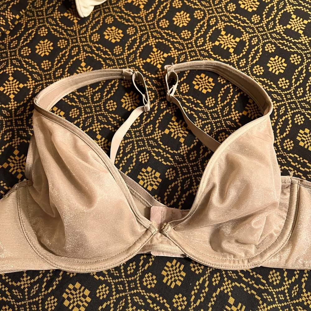 Cacique Bra 40C Shimmering Nude
